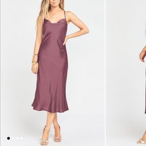 Show Me Your Mumu - Verona Cowl Dress (Dusty Plum)